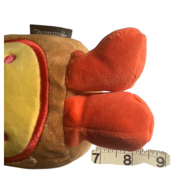 Hallmark Plush Syrup Bottle Smiley Face & Red Topper Lot of 2 8" - Picture 4 of 4